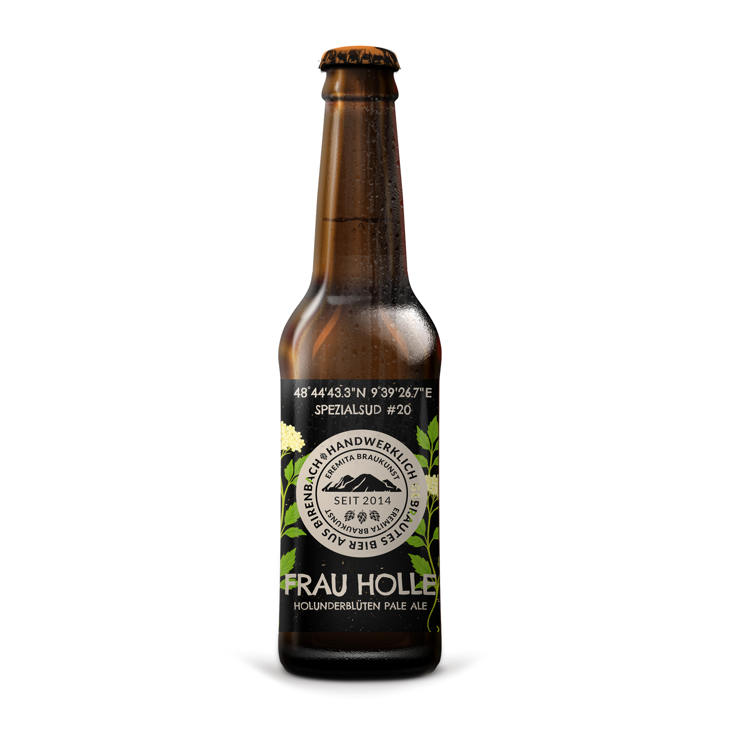 Frau Holle Holunderblüten Pale Ale Spezialsud# 20