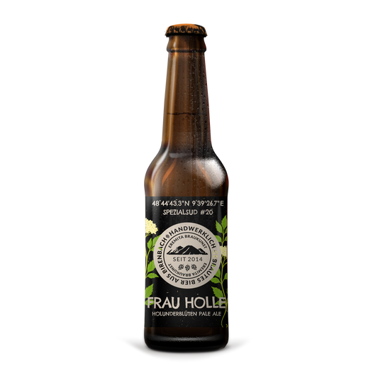 Frau Holle Holunderblüten Pale Ale Spezialsud# 20